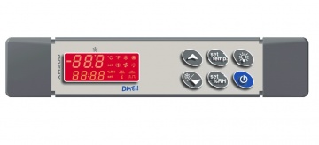 Termostat-higrostat Dixell XH260L (230V)